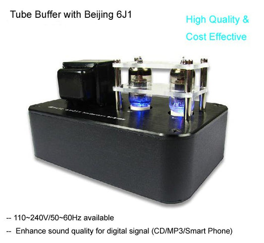 Video Demo: IWISTAO Tube Buffer with Voltage Amplified Tube 6J1 Pre-amplifier Adopt Processing Cathode Output Circuit