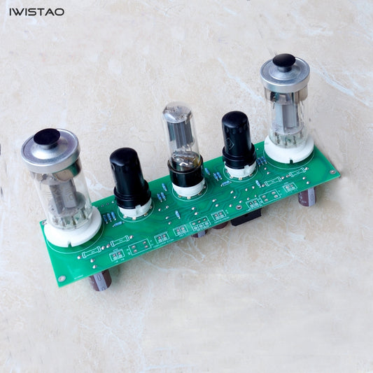 IWISTAO FU50 Small 300B 2x8W Vacuum Tube Amplifier Finished Board Kit Single-ended Class A DIY Free Tuning