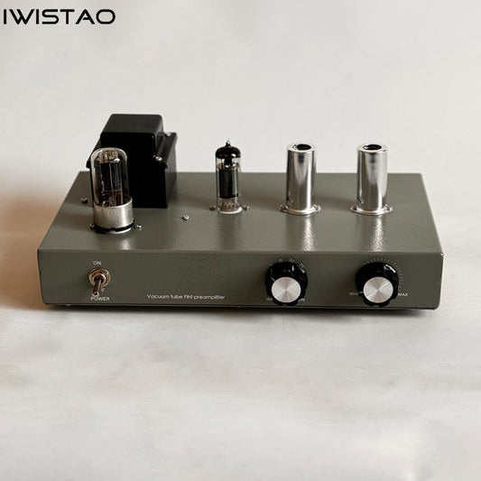 IWISTAO HIFI 3A5 Direct Heated Vacuum Tube Preamplifier Metal Casing 110V/220V