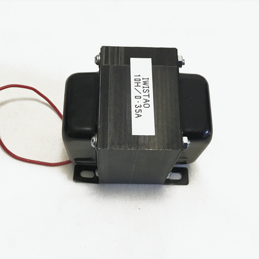IWISTAO Tube Amp Choke Coil 10H 350mA 76*42 Annealed Silicon Steel Sheets with Shield Cover Filter