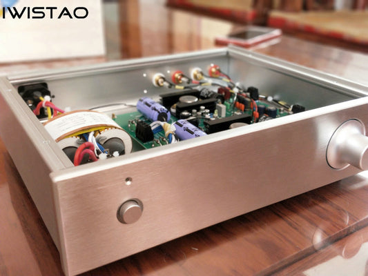IWISTAO Hi-Fi Gold-sealed matched high-power Transistors Preamplifier Single-Ended Class A Finished Unit R CORE