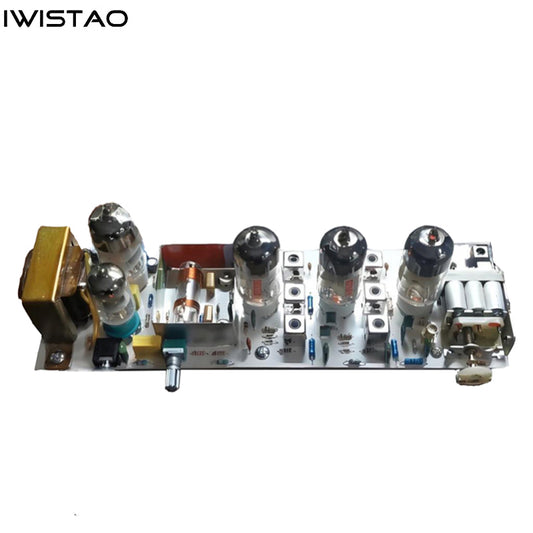 IWISTAO Vacuum Tube FM Tuner Board with Automatic Frequency Control Single Channel 6J1 6J1