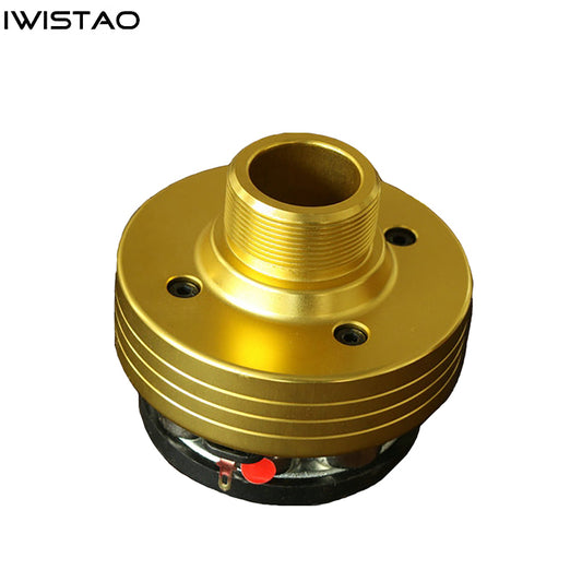 IWISTAO Neodymium Magnetic Copper Film 1 Pair Supper Tweeter Horn Driver With M34 Standard Thread Replaces JBL EV Drivers