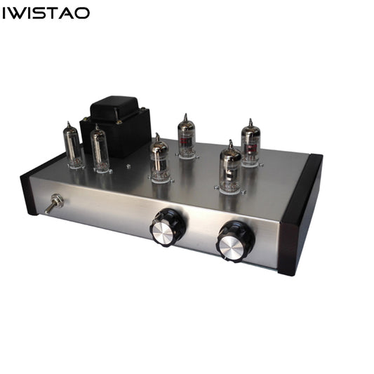 IWISTAO Vacuum Tube HIFI Preamplifier Featuring the Improved Shigeru Wada Amplifier Circuit