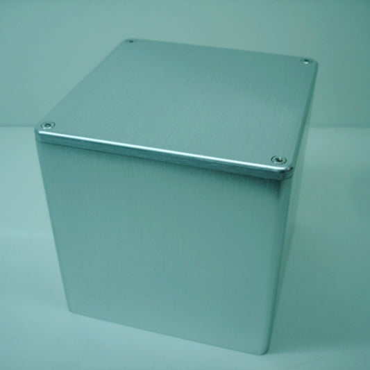 IWISTAO 1pc Transformer Cover 134X134X136 Brushed Whole Aluminum Power Transformer for Tube Amp DIY
