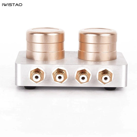 Passive Preamplifier Audio Signal Boosting Transformer for Smartphone PC CD Player MC Phono Sound Quality Enhancer HIFI