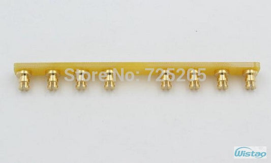 IWISTAO Gold-plated phosphor bronze 8 scaffolding Column 2pcs /lot for Tube Amp HIFI DIY