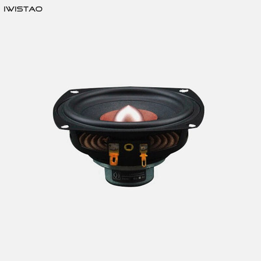 IWISTAO HIFI Full Range Speaker Unit 4 inch NdFeB Magnetic 25W 4/8 ohm 78Hz-19.8Khz 88.5±dB