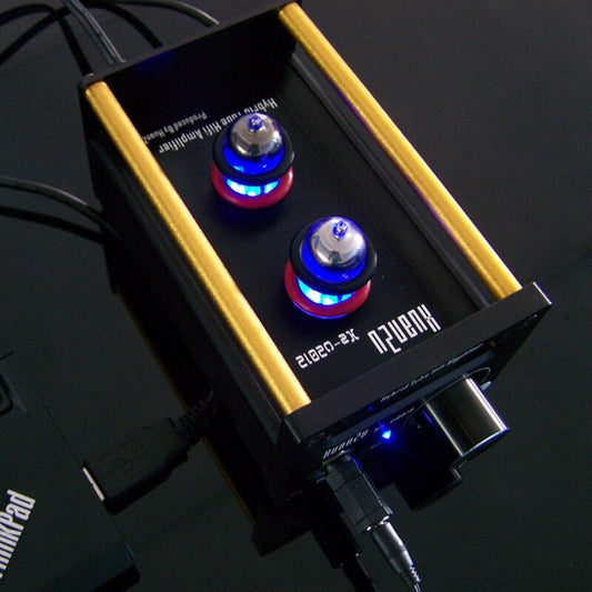 HIFI Tube Earphone Amplifier USB DAC Class A 2P2 VMOS FET Tube Preamplifier Support OTG