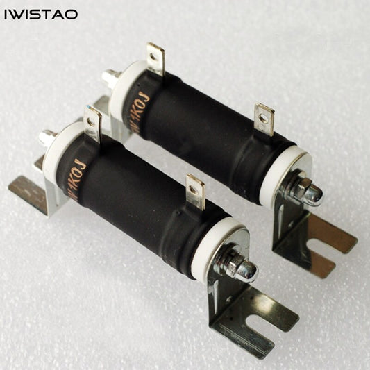 IWISTAO 1pc 25 Watt Non-inductive Wire Wound Resistor 300B 2A3 Cathode Resistor