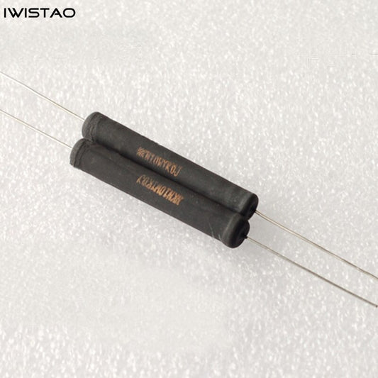IWISTAO 2pcs 10 와트 비유도성 권선 저항 KT88 EL34 6L6 음극 저항기