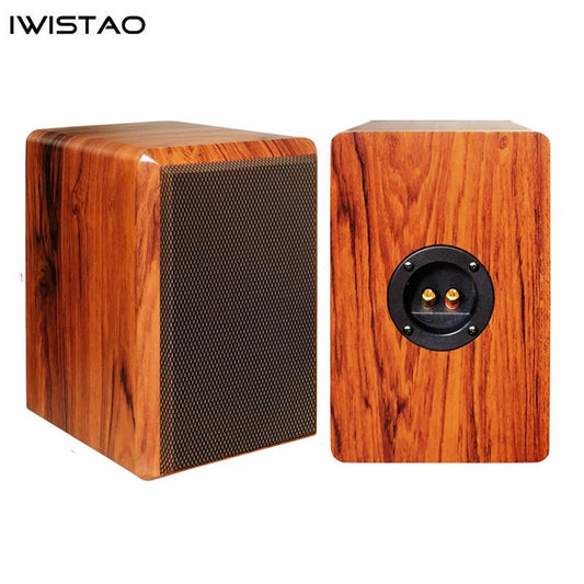 IWISTAO 4 Inch Full Range Speaker Empty Cabinet Passive Enclosure 15mm High Density Board 7.2L