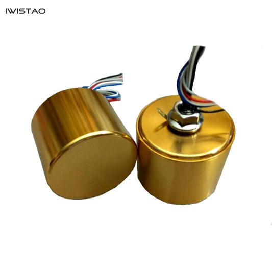 IWISTAO Audio Signal Amp Boosting Transformer 1 Pair for Smartphone Computer TV Player