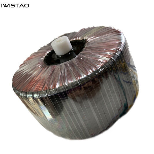 IWISTAO Customized 2200W Toroidal Transformer Pure Copper Wire Power Amplifier Double 70V (2 Groups) 15V Single 15V DIY