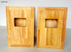 IWISTAO HIFI 3 to 6.5 inch Full Range Speaker Empty Enclosure 1 Pair Solid Wood Labyrinth DIY Audio