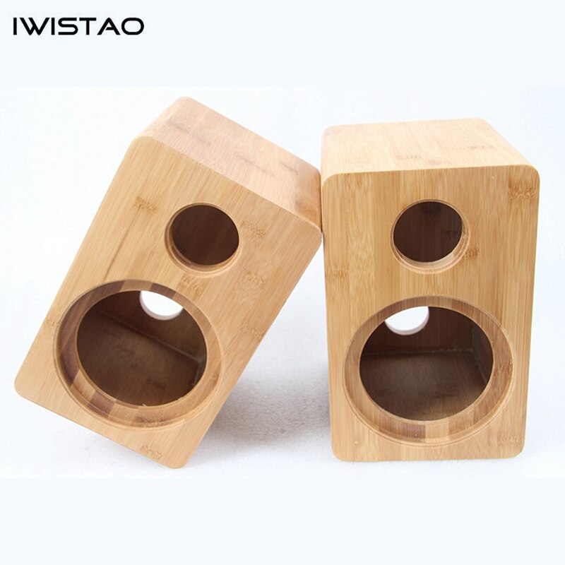 IWISTAO HIFI 5 Inches 2 Ways Speaker Empty Cabinet Inverted 1 Pair
