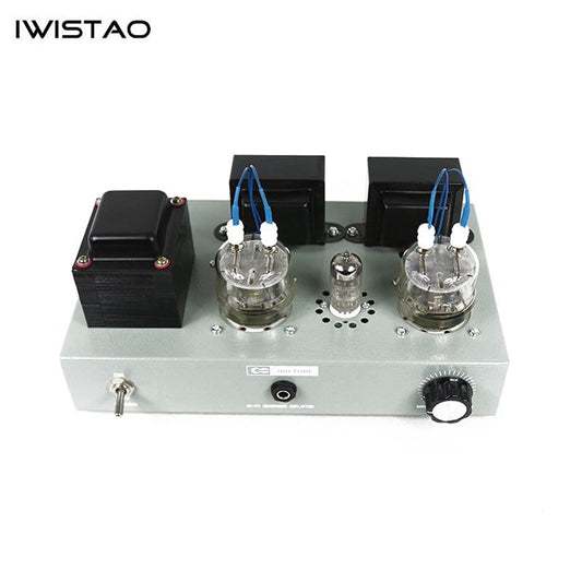IWISTAO HIFI Tube Headphone Amplifier 1W output 32 to 600 ohm & Tube Amp 2X8W 6N2 Drive FU32