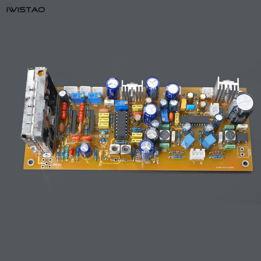 IWISTAO LA1235 FM Stereo Radio Tuner PCBA High Frequency FAE317 IF TA7302P Decoder LA3401