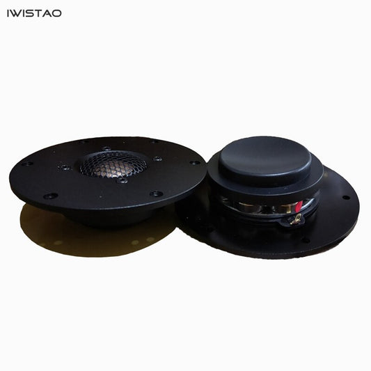 IWISTAO Silk Edge Beryllium Copper Film Tweeter Driver Unit Neodymium Magnetic Lightweight 104 Aluminum Alloy Panel