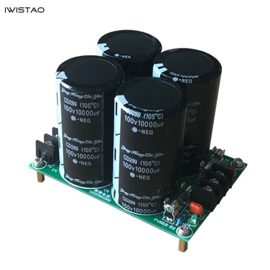 IWISTAO Rectifier Filter Finished Board HIFI Positive and Negative Filter Dual Power for Amplifier