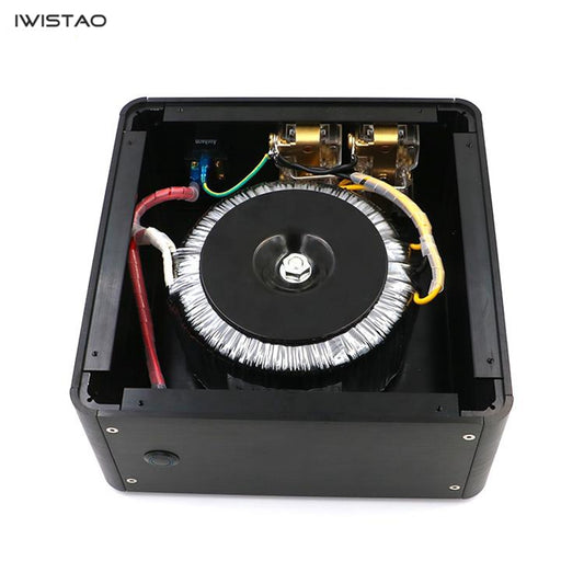 IWISTAO Toroidal Transformer 500W Balanced Isolation Box for Preamp CD 플레이어 Headphone Amp LP