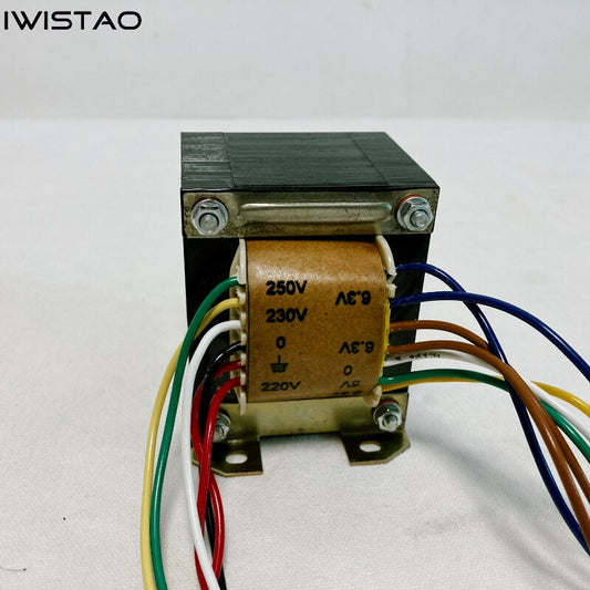 IWISTAO Tube Amplifier Power Transformer EI for 6P1 6P14 6P6 85W HIFI Audio DIY