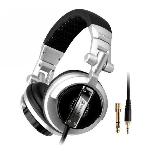 HIFI Headphone Impedance 32 ohms DJ Earphone 106dB Cable length 2.5m 3.5mm Audio Input 6.5mm Adaptor