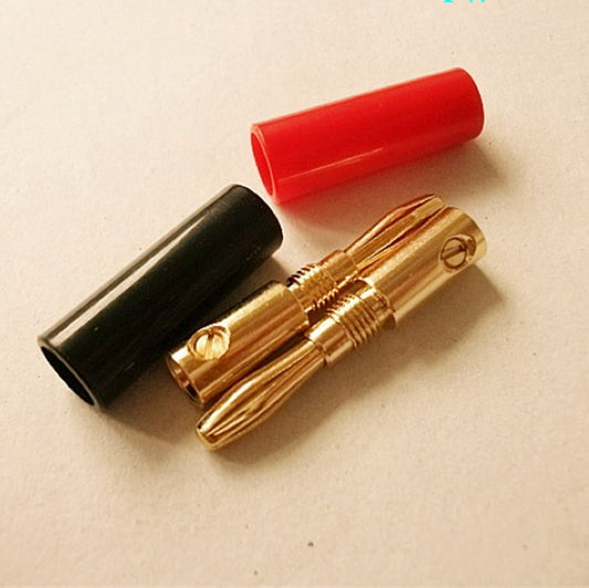 IWISTAO Banana Terminal 4pcs/Lot 24K Gold Plating Gold Plating 4N OFC Conductor for Speaker Cable Easy Install HIFI Audio DIY