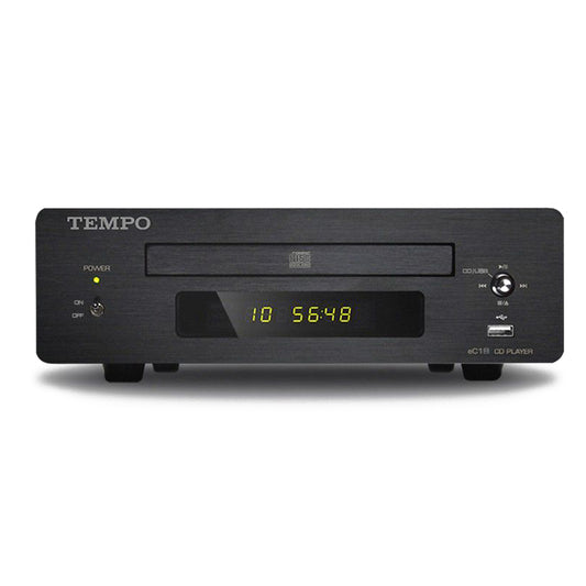 HIFI CD Player HD850 PCM1796 DAC Support 2T U Disk Black/Silver panel Black Casing Coaxial Audio