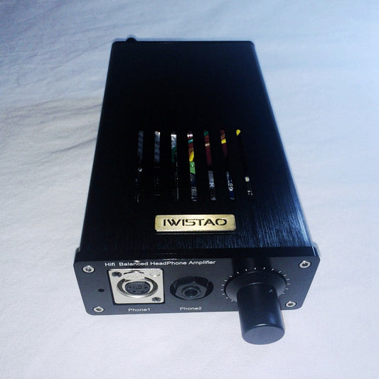 IWISTAO 밸런스드 헤드폰 앰프 HIFI TPA6120A2 AMP 16~600 옴 750 mW/300 옴