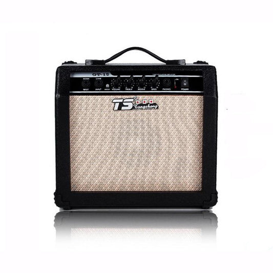 15W Digital Acoustic Guitar Speaker 5 inch 3 Bands Effects & 2 Simulation Effect Earphone Input