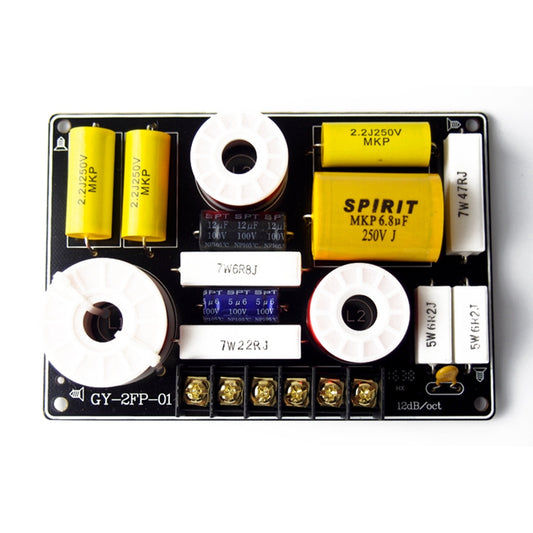 IWISTAO Two Way Crossover Point 2.7 KHz HIFI for 6.5-inch 4-8 ohm Speakers Unit Max Power 150W