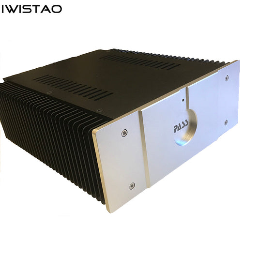 IWISTAO 전력 증폭기 2x25W ClassA FET 단일 종단 스테레오 전체 알루미늄 케이스
