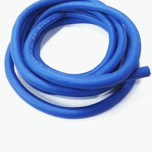 Top HIFI Main Speaker Subwoofer Audio Cable 5M/lot 99.99% High Purity 4N OFC OD7.8mm-12.8mm