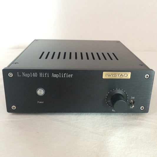 IWISTAO HIFI Power Amplifier 80Wx2 Stereo NAP140 MellowSoft Sound Tube Taste Black