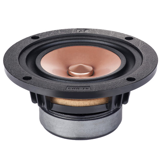 Mark HIFI 4 Inch Full Range Speaker Unit 1 Pair Metal Cone 8 Ohms 20-40W 60Hz-25KHz