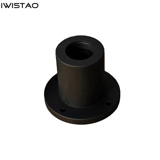 IWISTAO 1 to 1.5 Inch ( 34 to 38mm screw) Throat Hole Horn Driver Adapter 1 Pair Aluminum Alloy Lathe Cutting