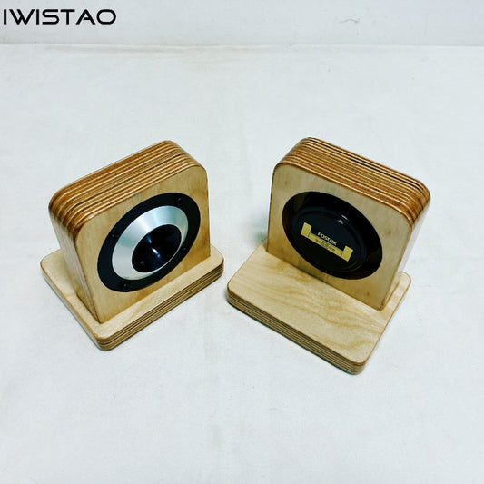 IWISTAO Super Tweeter Base Solid Wood Brand New Original Fostex FT17H UHF Compensation 5 k~ 35 kHz for Full Range Unit