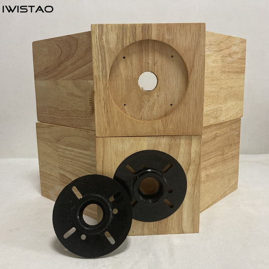 IWISTAO HIFI 빈 나무 경적 1 인치 목구멍 전체 범위 스피커 와이드 399mm 용 1 쌍 고음 보상