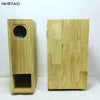 IWISTAO Customized Labyrinth Back Loaded Plus Bass Reflex Hybrid Speaker Enclosure 1 Pair FE126En