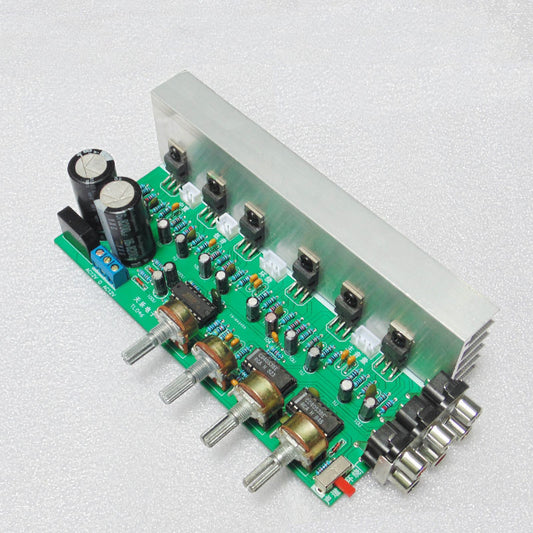 IWISTAO TDA2030 5.1 Channel Audio Amplifier Board 6*18W 6 CHs Surround Center Subwoofer Power Amp for Home Theater