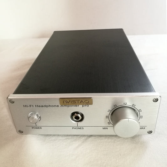 IWISTAO 울트라 클래스 A 앰프 2X80W 스테레오 통합 전원 헤드폰 앰프 전체 알루미늄 케이스