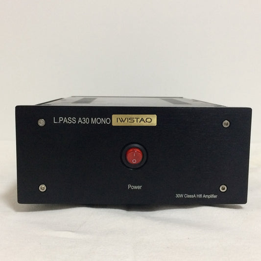 IWISTAO 1 PC HIFI Amplifier 30W Mono ClassA FET Single-ended PassA30 Whole Aluminum Casing Black