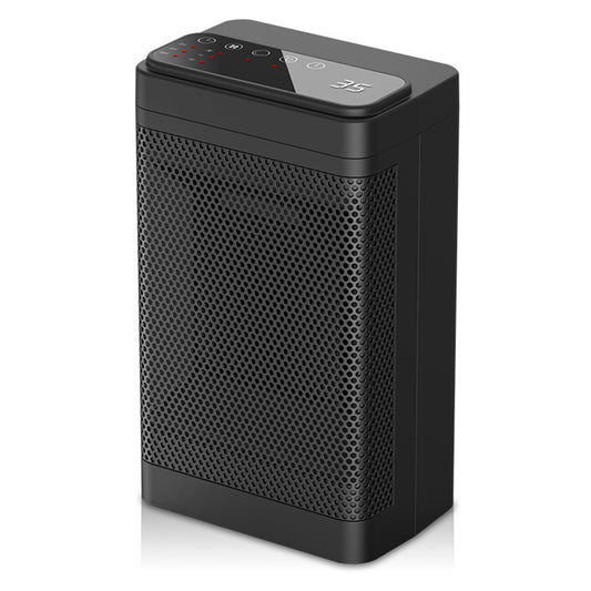1500W Electric Space Heater Fan Desktop Mini Fan Heater Desktop Air Heater Household Fast Heating Silent Indoor Manual Remote