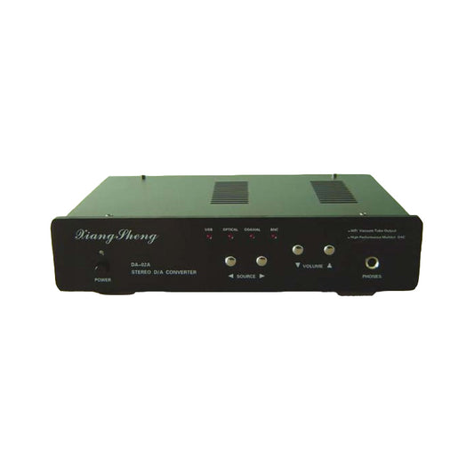 HIFI Tube Digital Analog Converter DAC Headphone Amp 6N3 Support BNC Coaxial Optic AMP Audio USB