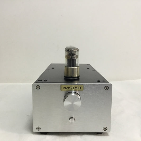 IWISTAO Tube Preamplifier Pure HIFI Whole Aluminum Casing 6N8P Voltage Amp 6Z5P Rectifier