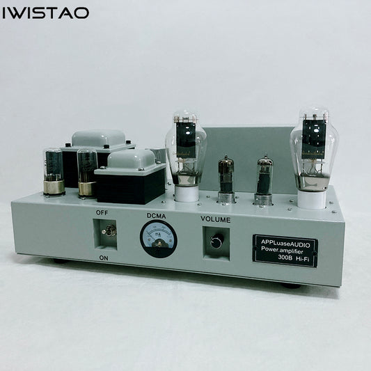 IWISTAO Single-ended Tube Amplifier Tube Amplifier Mono-block Integrated West Electric Master 2x8W Vacuum Tube 6F3 Drive 300B 5Z2P Rectifier