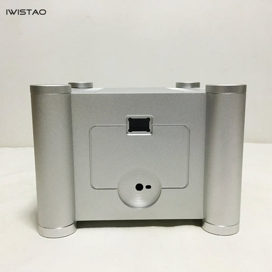 IWISTAO Casing of Power Amplifier Whole Aluminum Tube Amp Chassis with Accessories HIFI Audio DIY Sandblasting White