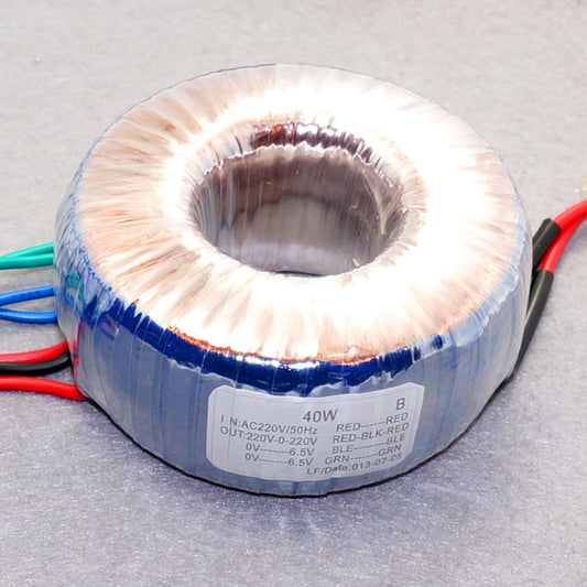 IWISTAO 40W トロイダル トランス HIFI AudioTube アンプ ヘッドホン アンプ 220V 6.5V 専用