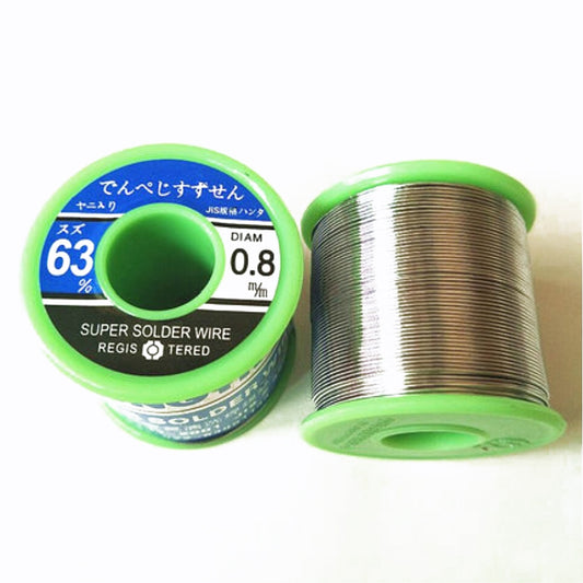 High-quality Tin Solder Wire 0.8mm 500g / roll Non-rosin Flux Cleaning for HIFI Audio Amplifier